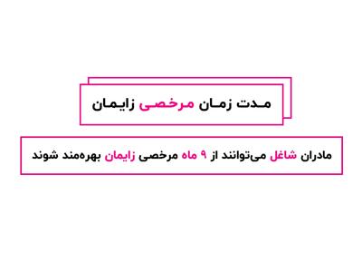 مرخصی زایمان؛ فرصتی برای مادران شاغل