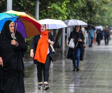 وضعیت آب و هوا، امروز دوشنبه ۲۹ اردیبهشت ۱۴۰۴؛ رگبار باران و کاهش نسبی دما در سه استان شمالی