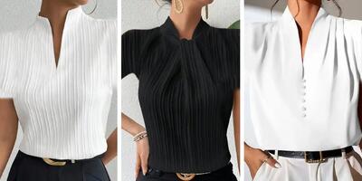 اگر خاص‌پوش هستی، این ۱۰ تاپ مجلسی برای تو طراحی شده!