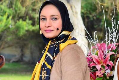 تصویر روز | نمایی از استایل زیبای مریم کاویانی با رنگ آبی | گلی شی