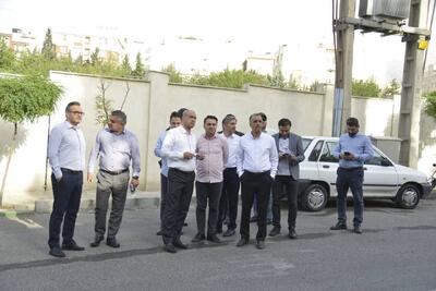 خیابان ازگل معبر نمونه می‌شود 