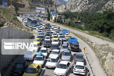 نصب گالری حفاظتی در جاده کندوان پایان یافت