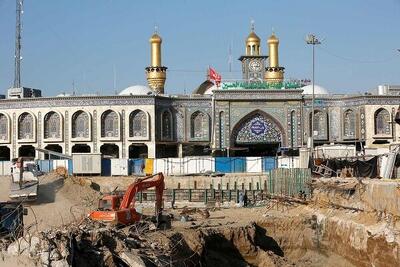 پیشرفت ۷۵ درصدی صحن حضرت زینب (س) در کربلای معلی