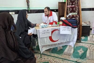 ارائه خدمات رایگان هلال احمر به ۹۰۰ روستایی