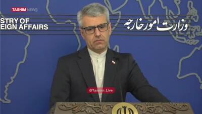 بقایی: آمریکا به قواعد دیپلماتیک پایبند نیست