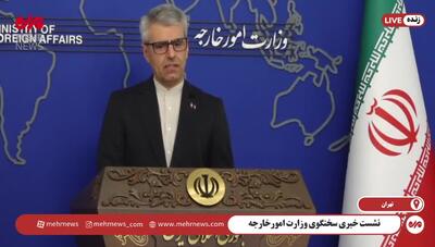 بقایی: اگر سازوکار ماشه اجرا شود آن را بی‌پاسخ نمی‌گذاریم