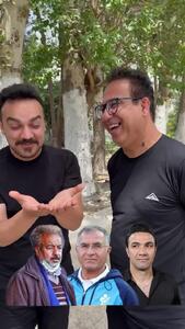 تقلید صدای جالب جواد نکونام، مجید جلالی و سعید آقاخانی