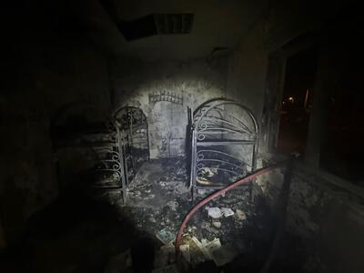 حریق در خوابگاه دختران دانشگاه آزاد قزوین مهار شد