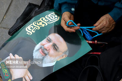 گرامیداشت شهید رئیسی و شهدای خدمت در بقاع متبرکه تهران