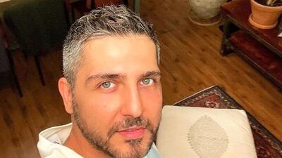 نگاهی به کیک تولد 39 سالگی محمدرضا غفاری بازیگر چشم سبز و جذاب در خلوت و تنهایی +عکس /مبارکاا باشه