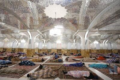 اماکن جدید استراحت شبانه زائران در حرم امام رضا(ع) تعیین شد