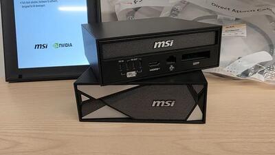 ابر کامپیوتر جیبی MSI معرفی شد: اجرای مدل‌های 400 میلیارد پارامتری روی میز شما