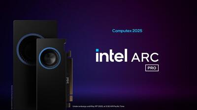 اینتل با Arc Pro B60 و B50 به نبرد کارت‌ گرافیک‌های حرفه‌ای و AI می‌رود