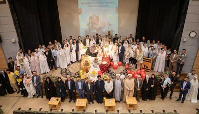 جشن بزرگ ازدواج دانشجویی در دانشگاه تربیت مدرس برگزار شد