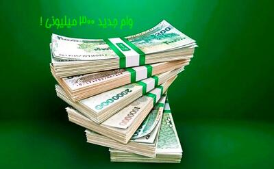 وام ۳۰۰ میلیونی