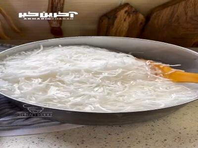 آموزش فالوده شیرازی بازاری، مناسب روزهای گرم تابستان