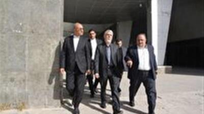بازدید وزیر فرهنگ و ارشاد اسلامی از نگارخانه مرکزی کرمانشاه