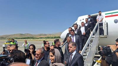 استانداران اقلیم کردستان عراق وارد سنندج شدند