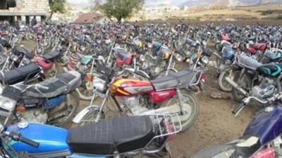 توقیف ۱۰۰ دستگاه موتور سیکلت متخلف در گلپایگان