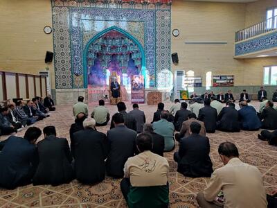 مراسم بزرگداشت شهدای خدمت در یزد