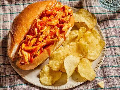 طرز تهیه ساندویچ مرغ مخلوط
