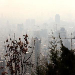رشد آلودگی هوای تهران به دلیل ذرات معلق