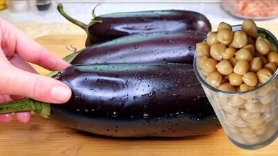 خدایا چقدر خوشمزست فقط کافیه نخود و بادمجون داشته باشی