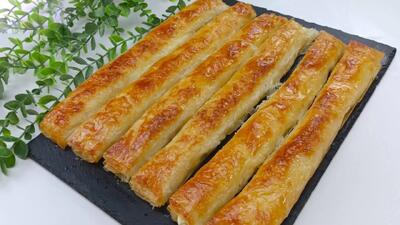 طرز تهیه بورک ترکی سریع و آسان و خوشمزه