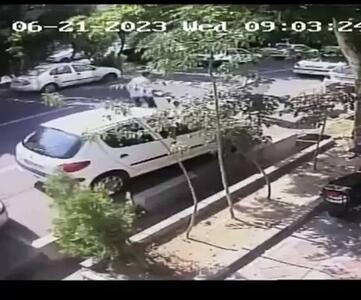 سرقت گوشی موبایل در خیابان شیراز جنوبی تهران+فیلم