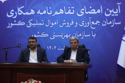بهزیستی و سازمان اموال تملیکی برای کمک به مددجویان تفاهم‌نامه امضا کردند - سایت خبری اقتصاد پویا