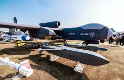 پهپاد جیوتین SS-UAV؛ سلاح جدید چین برای برتری هوایی پرواز می کند