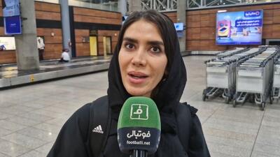 صحبت‌های گلاره ناظمی داور بین المللی بعد از بازگشت تیم ملی فوتسال زنان