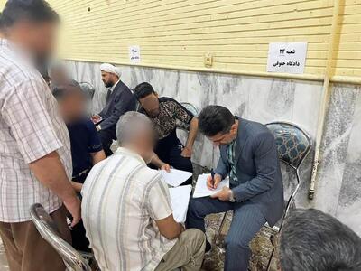 بازدید قضات محاکم حقوقی و اجرای احکام شهرستان قم از زندان‌های استان و بررسی وضعیت زندانیان مالی با هدف تسهیل آزادی آنها