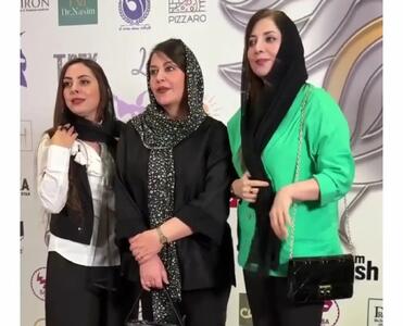 رویا میرعلمی، نازنین بیاتی، گیتی قاسمی و سمیرا حسینی در شب جشن بازیگر/ویدیو