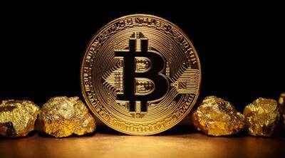 بیت‌کوین و طلا در یک قاب؛ توصیه کارشناس بازار برای هولد در نسبت ۴ به ۱!