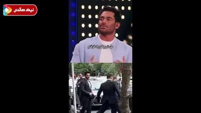 فیلم اولین رونمایی گلزار از آیسان همسرش در آنتن زنده صدا و سیما ! / تواضع جذاب گلزار دربرابر زن جوانش  !
