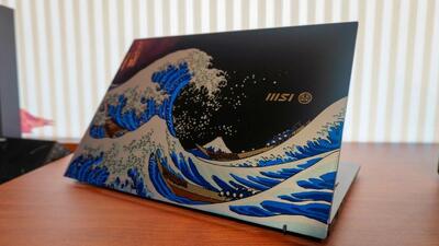 رونمایی MSI از لپ تاپ Prestige 13 AI+ Ukiyo-e Edition؛ تلفیق هنر ژاپنی با فناوری پیشرفته