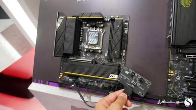 مادربرد MSI B850E MPOWER رونمایی شد؛ خوراک اورکلاک با نیتروژن مایع
