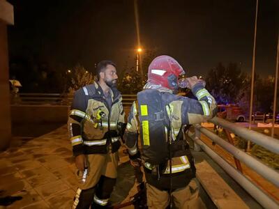 آتش‌سوزی در خوابگاه دخترانه دانشگاه آزاد قزوین+ مهار فوری حریق، بدون تلفات جانی (+عکس)