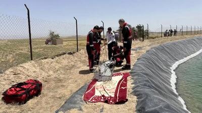 غرق شدن در استخر کشاورزی