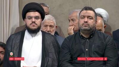 دیدار فرزندان شهید نصرالله با رهبر انقلاب