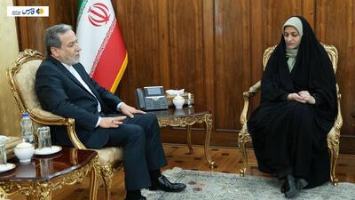 یک زن سرکنسول جدید ایران در آلماتی شد