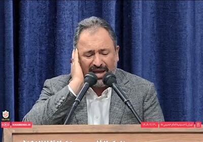 فیلم جدیدترین تلاوت محمدرضا پورزرگری در حضور رهبر انقلاب - تسنیم