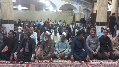 برگزاری مراسم بزرگداشت نخستین سالگرد شهادت شهدای خدمت در صالح‌آباد + عکس و فیلم