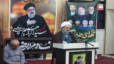 اولین مراسم سالگرد شهدای خدمت در آزادشهر + عکس