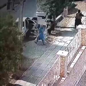 لحظه ربودن یک روحانی در ایرانشهر