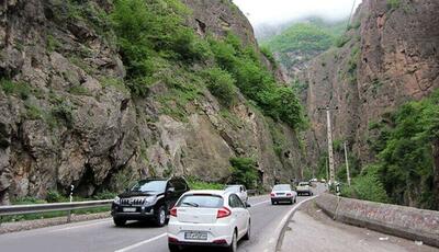 محور کندوان بازگشایی شد