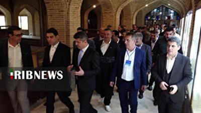 بازدید استانداران اقلیم کردستان از اماکن گردشگری سنندج