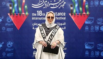بهنوش بختیاری: علت حضور من در جشنواره مقاومت، احترام به مردم و شهدای وطنم «ایران» است