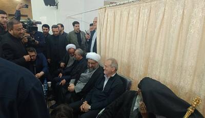 حضور رئیس جمهور در مراسم گرامیداشت سالگرد شهدای خدمت در تبریز